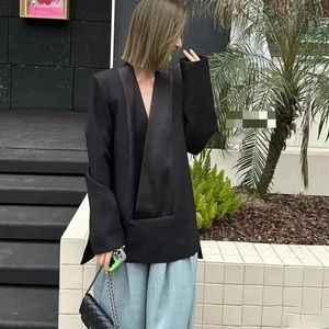 PULL OVER TUCEDO BLAZER-TOP